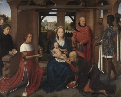 Panneau central du Triptyque de Jan Floreins - Hans Memling